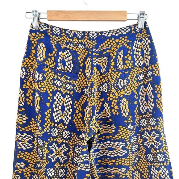 Anthropologie Cartonnier Collete Wide Pants Motif Cropped Women’s Size 0 - Picture 5 of 12
